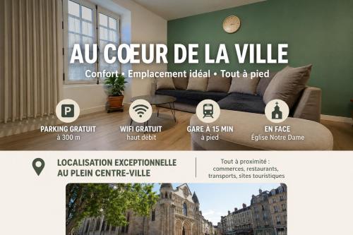 Maison en face du Marche Notre-Dame