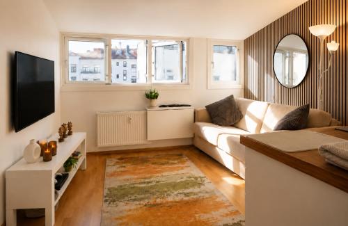 Quiet Top-Floor Studio in Central Oslo, Oslo