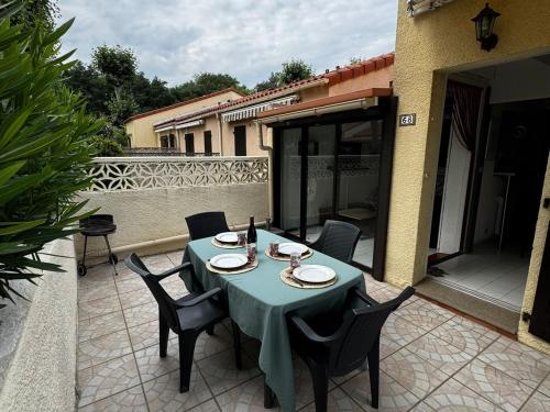 Pavillon vacances 4 pers., parking, clim, proche plage - FR-1-732-28