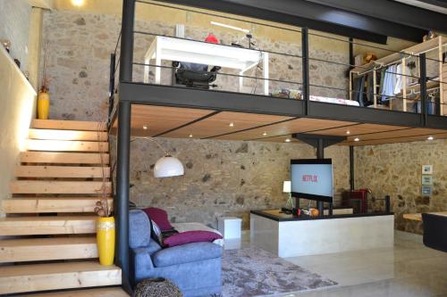 Viesnīcas āriene, El Loft de Can Padrosa in Fortia