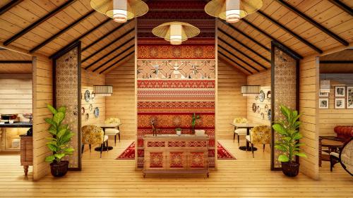 Restorāns, Himalayan WoodCroft, Sirmaur- IHCL SeleQtions in Pachhad