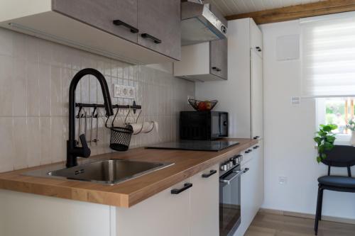 köök, MANNA Apartman - Gyékényes - tóparti nyaraló (MANNA Apartman - Gyekenyes - toparti nyaralo) in Gyékényes