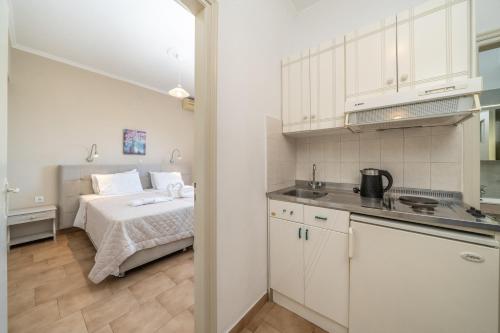 Kitchen, Dionysios Studios in Kefalonia