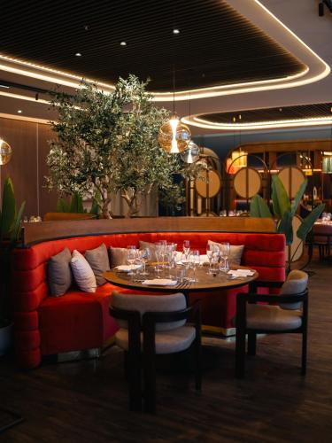 مطعم, فندق ميباس (Hotel Mepas) in وسط مدينة موستار