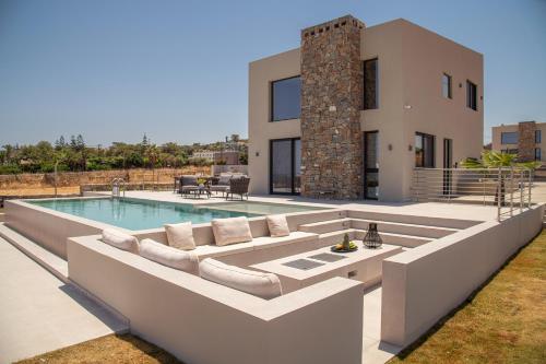 Thenad Villas - Villa Nadia with Heated Pool, by Estia gîte à louer Skaléta