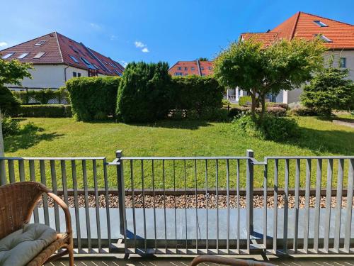 Rõdu/terrass, 2-Zimmer Ferienwohnung in Großbeeren in Grossbeeren
