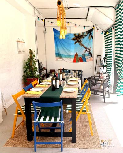 Iekārtas, Casa a 1 min de la playa - Patio Chill out in A Revolta