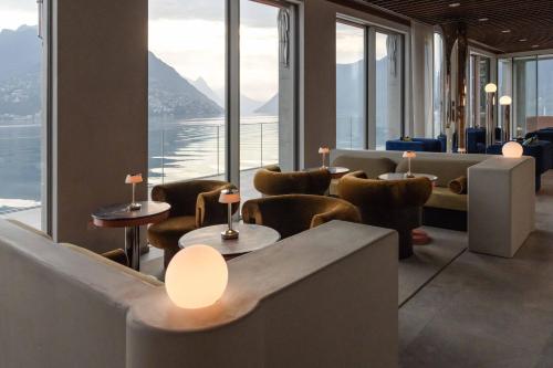 bar/salon, Residenza Du Lac in Paradiso