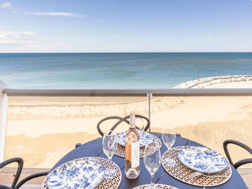 L'émerveillement Le Barcarès apartment with sea view