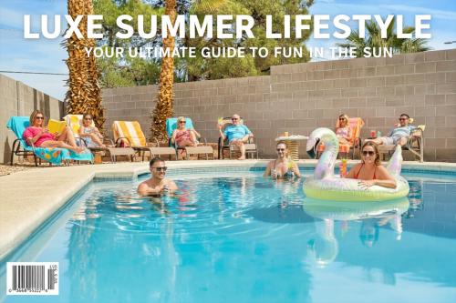 Vegas Pool Villa with Basketball & Games, Near Strip, Las Vegas