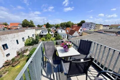 Villa Seevogel/Lachmöwe in Warnemünde, Deutschland