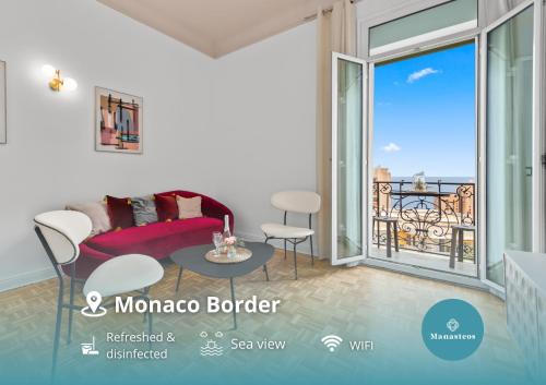 Vue mer et Monaco - Spacieux et Typique - GN