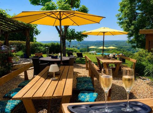Villa Piscine et Jaccuzzi - Vue Panoramique in Juillac (Limousin)