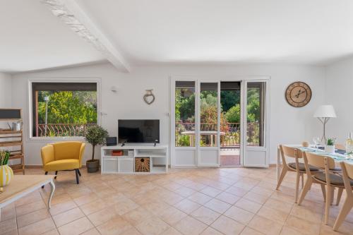Maison familiale climatisée - plages à pied - Location, gîte - Le Pradet