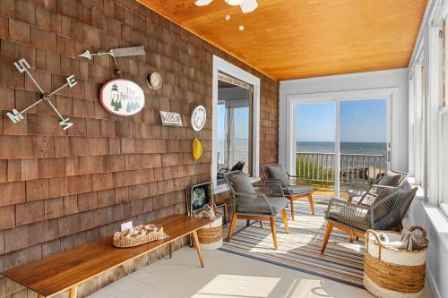 Erkély/terasz, The Spruces, Crescent Beach waterfront 5-bedroom in South Thomaston