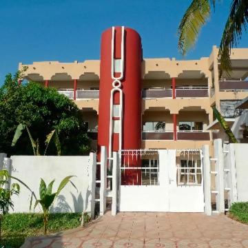 Pohled zvenku, OABY'S Hôtel (OABY'S Hotel) in Bobo Dioulasso