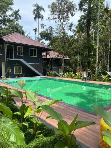 مسبح, Hidden Bliss Group Retreat Pool Villa in مينانجادي