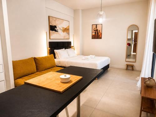 1 double bed