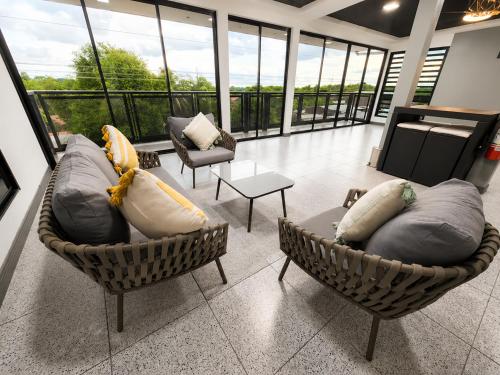 Apartamento en Usulutan El Salvador Jacuzzi, aire acondicionado parqueo in 希基利斯科