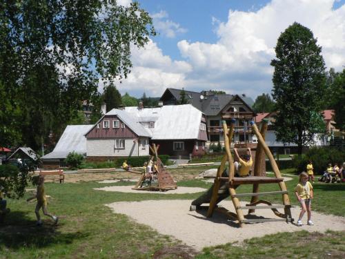 Entrance, Penzion Pod mustky in Harrachov