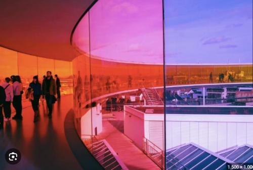 Scandinavian apartment- Balcony- Free parking in Aarhus V