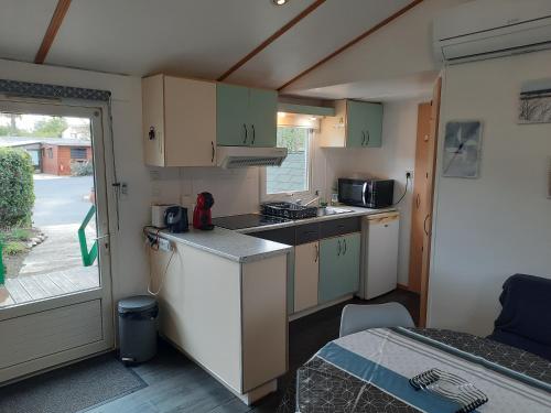Mobilhome piscine 4 couchages