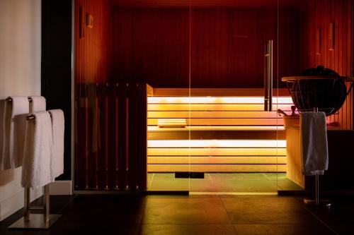 Szauna, Grand Hotel en Residence De Draak in Berger Op Zoom