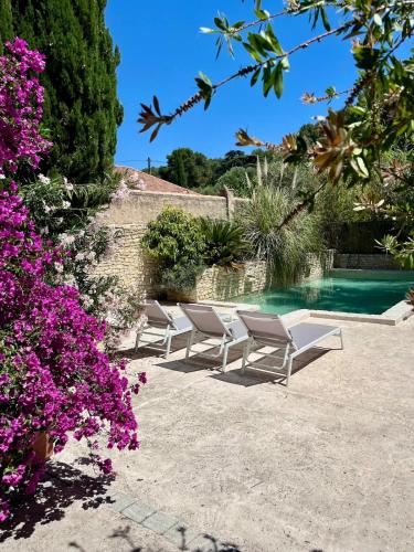 Bastide St Michel Cassis - Bottom of villa for rent 11 people
