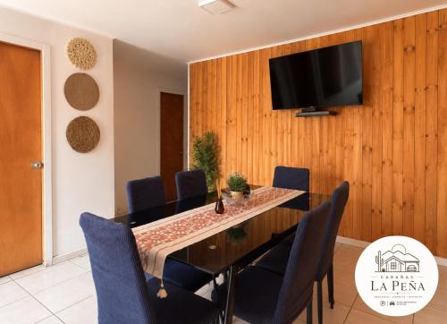 Közös társalgó / TV, Cabañas nuevas La Peña (Cabanas nuevas La Pena) in Taltal