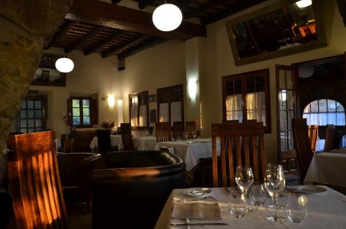 Restaurant, Hotel Galena Mas Comangau in Begur