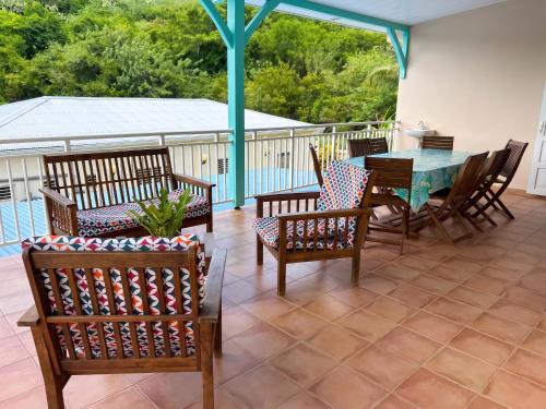 Maison spacieuse avec jardin au Diamant, proche plages in Le Diamant