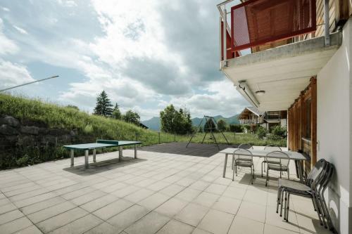 Bergchalet mit Panoramablick nahe Brienz in Axalp
