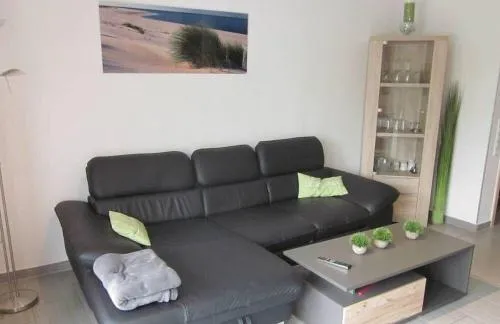 Strandidylle in Norddeich, Deutschland
