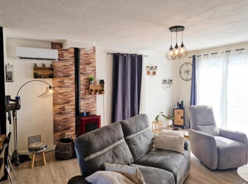 Maison chaleureuse à Forcalquier avec magnifique terrasse - Location saisonnière - Forcalquier