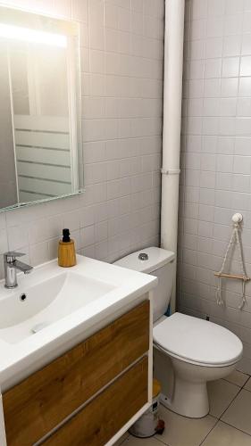 Vannas istaba, Studio accueillant au Diamant 26 m² avec balcon in Le Diamant