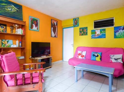 Appartement accueillant avec vue sur la mer - 70 m² à Les Trois-Îlets - Location saisonnière - Les Trois-Îlets