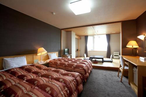 天都の宿　網走観光ホテル（BBHホテルグループ）Room with Tatami Area-Main BLD - Non-Smoking