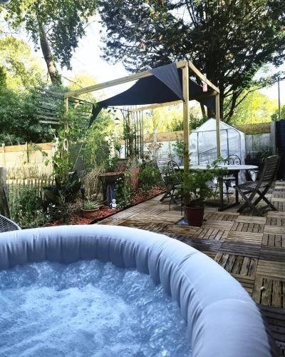 Maison avec jardin sur Andernos avec spa