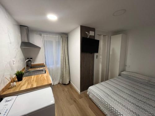Cama, Viver Loft Centro Aire acondicionado in Castellon de la Plana