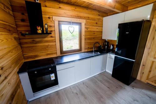 Konyha, Domek na Bieszczadach Domek na Bani 2 in Lukowe