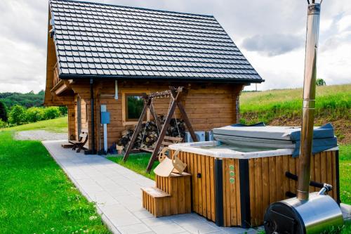 A környék, Domek na Bieszczadach Domek na Bani 2 in Lukowe