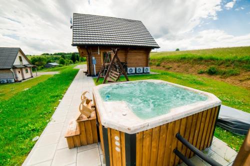 A környék, Domek na Bieszczadach Domek na Bani 2 in Lukowe