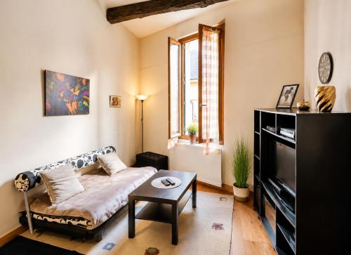 Appartement avec mezzanine en plein cœur du centre d'Aix