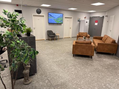 Lobby, Tjarna Hotel in Keflavik