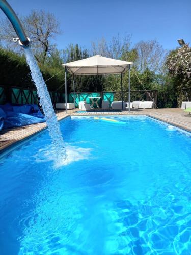 Quinta en Lobos para 10 personas con pileta Climatizada