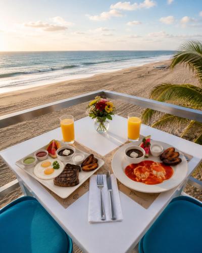 Food and beverages, Hotel Playa Paraiso in Monterrico