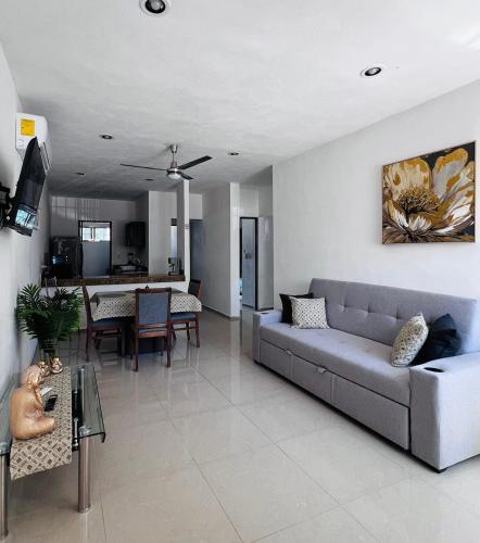 Home 365 Mérida Fresco y cómodo departamento 2 recámaras climatizado