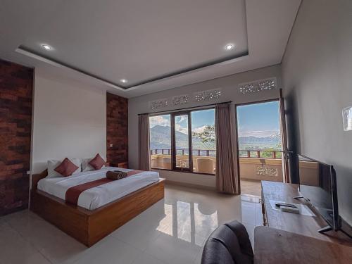 Caldera Hotel & Restaurant Room Type - Double or Twin Room with Mountain View Caldera Hotel & Restaurant Room Type - Double or Twin Room with Mountain View