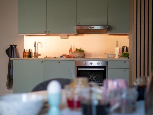 virtuve, Marinans Guesthouse in Navekvarn