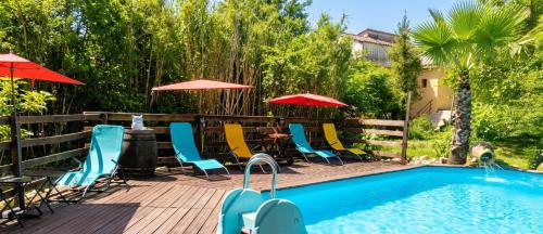 Charmant studio près d'Orange - 30 m²! Piscine partagée ! - Location saisonnière - Orange